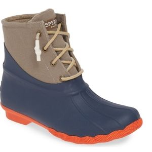 Sperry Saltwater Waterproof Rain Boots
